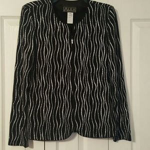 ALEX  Evenings Top/NWOT